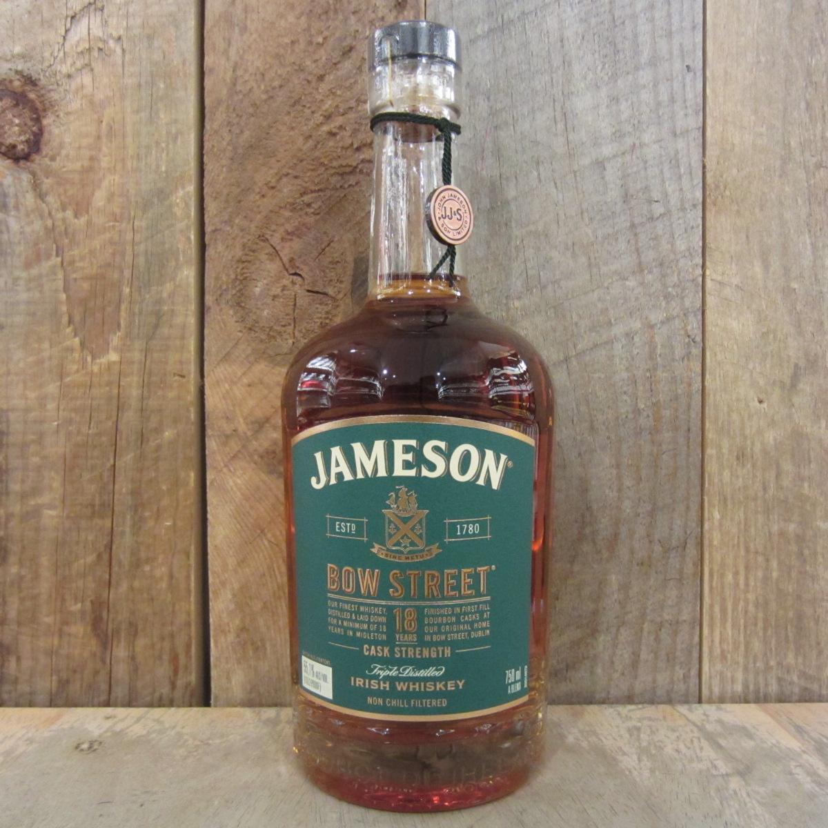 Jameson Bow Street Cask Strength 18 Year Old Irish Whiskey 750ml