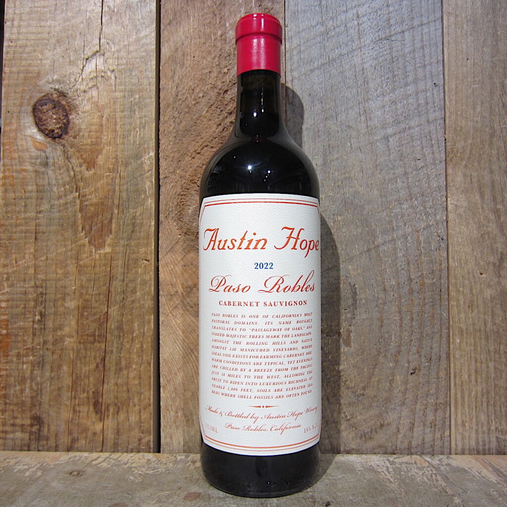 Austin Hope Paso Robles Cabernet Sauvignon 2