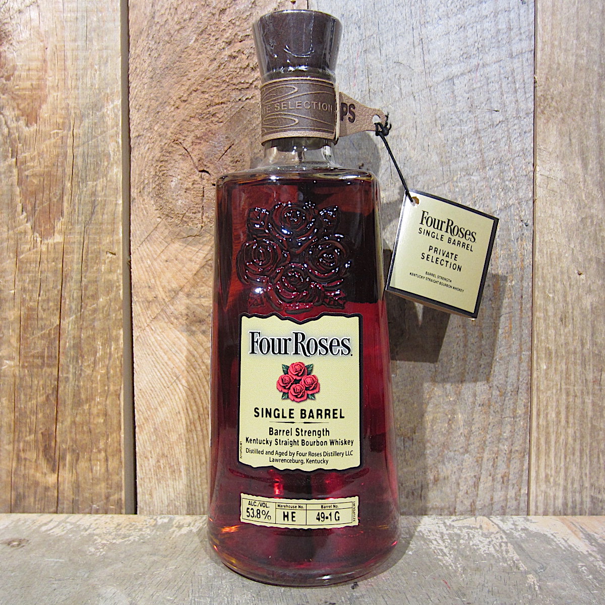 Four Roses Single Barrel Private Selection Bourbon OESO 107.6