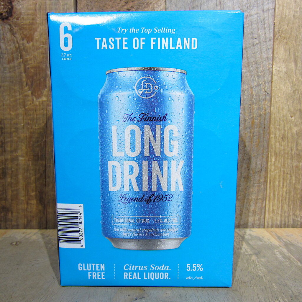 Long Drink Traditional Finnish Cocktail 6 Pack
