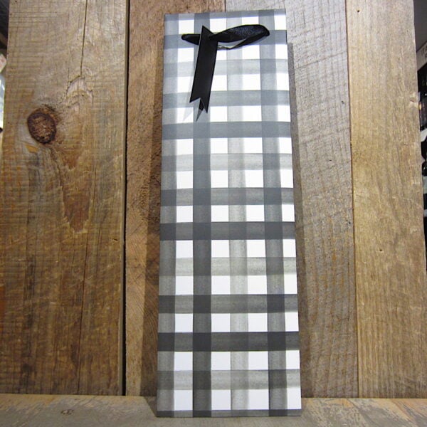Buffalo Check Gift Bag