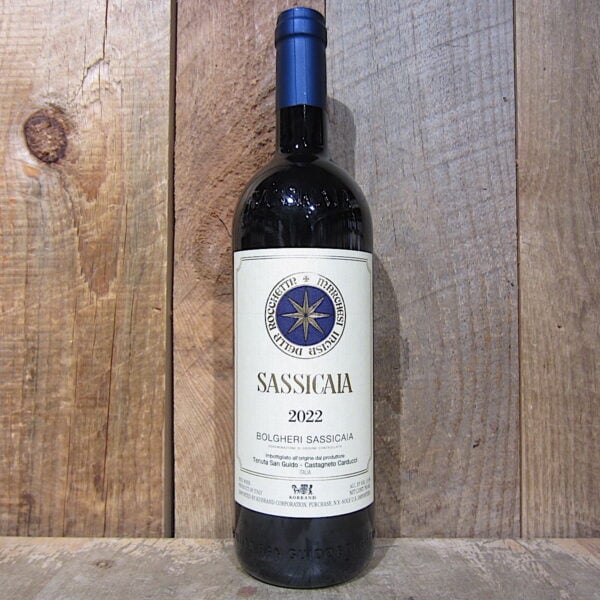 Sassicaia San Guido 2022 750ml - Oak and Barrel