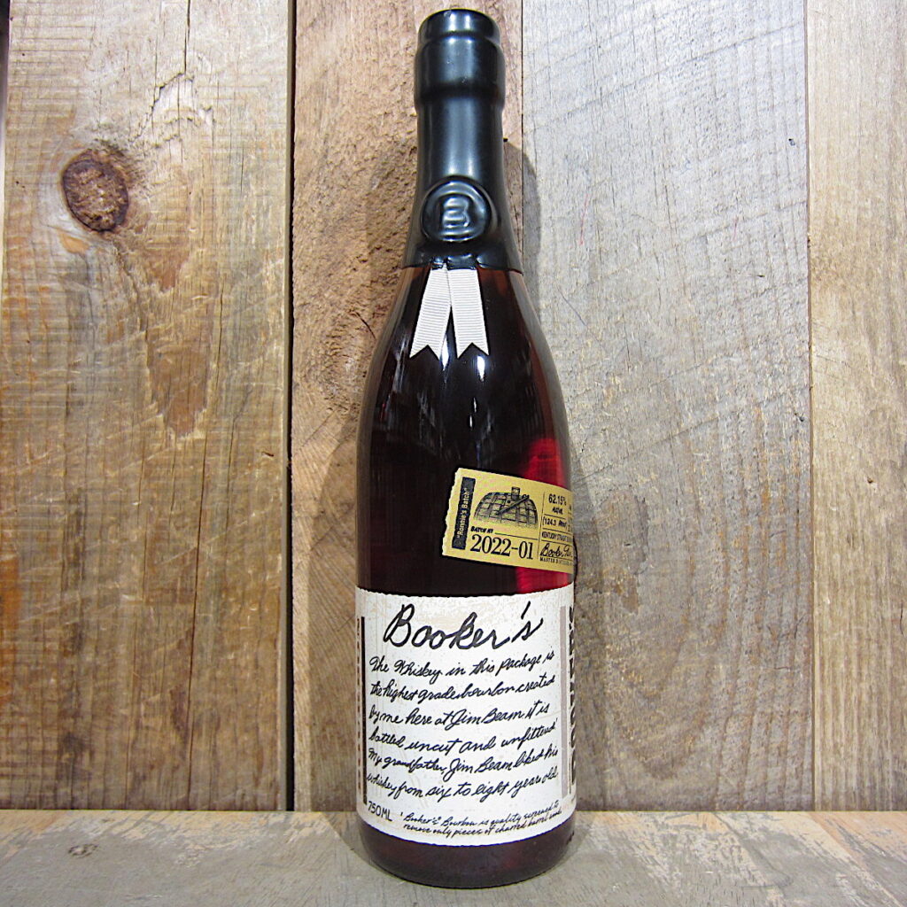 Bookers Ronnies Batch 2022-01 750ml - Oak and Barrel