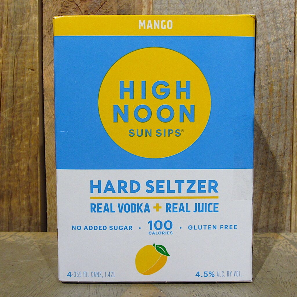 High Noon Vodka and Soda Mango