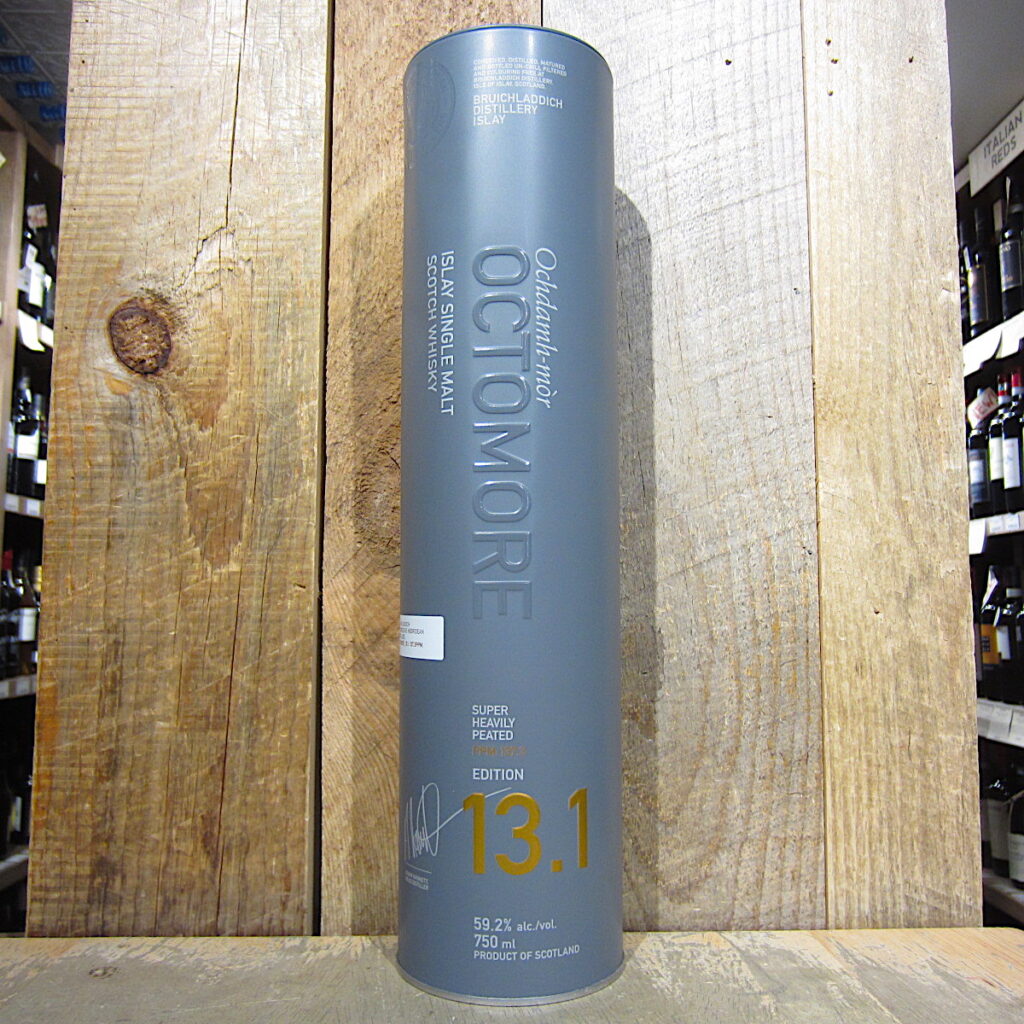 Bruichladdich Octomore 13.1 Edition 118.4 proof tin Bruichladdich Octomore 13.1 Edition 118.4 proof tin