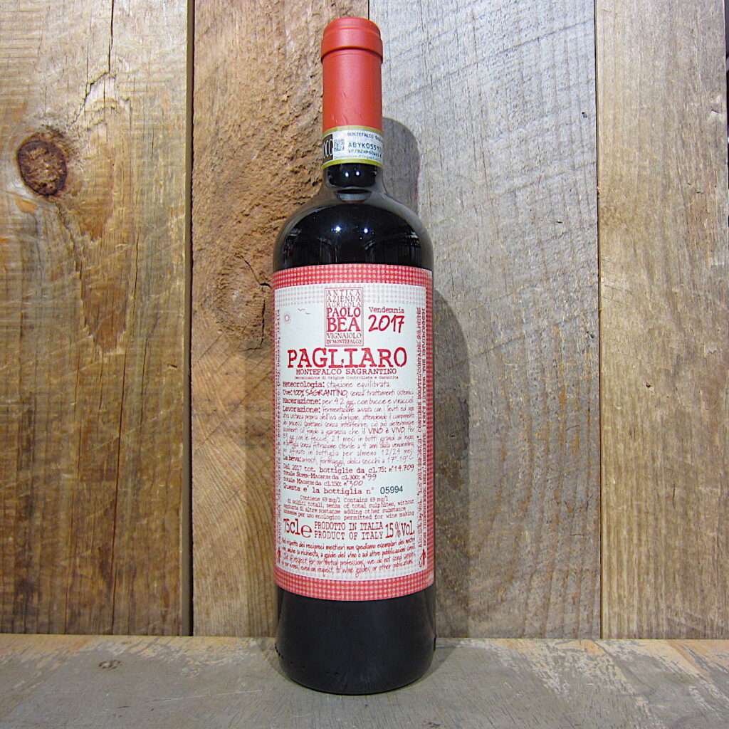 Paolo Bea Sagrantino de Montefalco Pagliaro 2017 Paolo Bea Sagrantino de Montefalco Pagliaro 2017