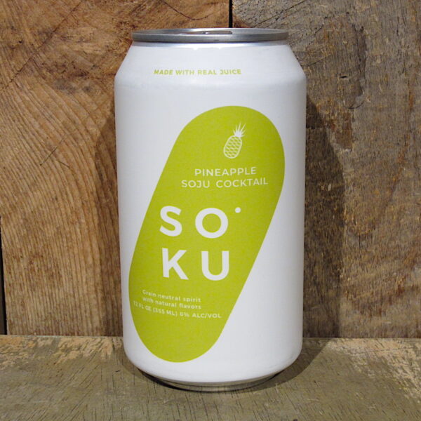 Soku Pineapple Soju Seltzer