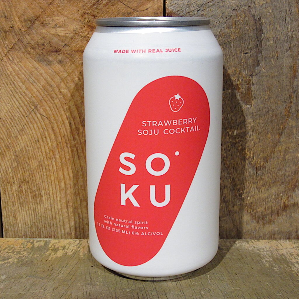Soku Strawberry Soju Seltzer