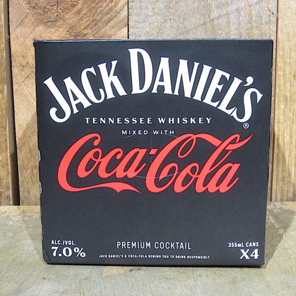 Jack Daniels and Coca Cola Jack and Coke pack