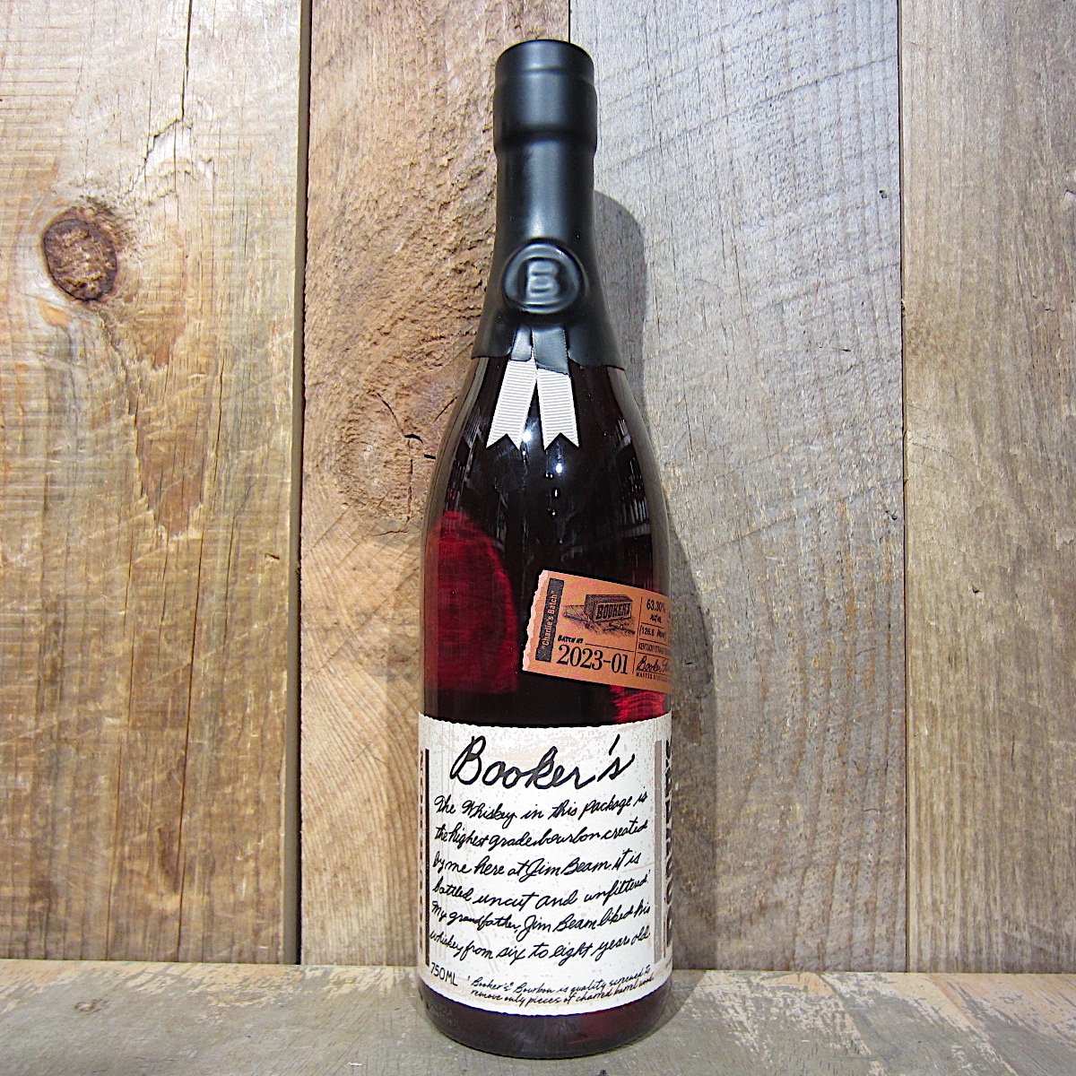 ブッカーズ　2023-01E Booker's Bourbon 750ml Booker's 2023-01 Charlie's Batch Kentucky Straight Bourbon
