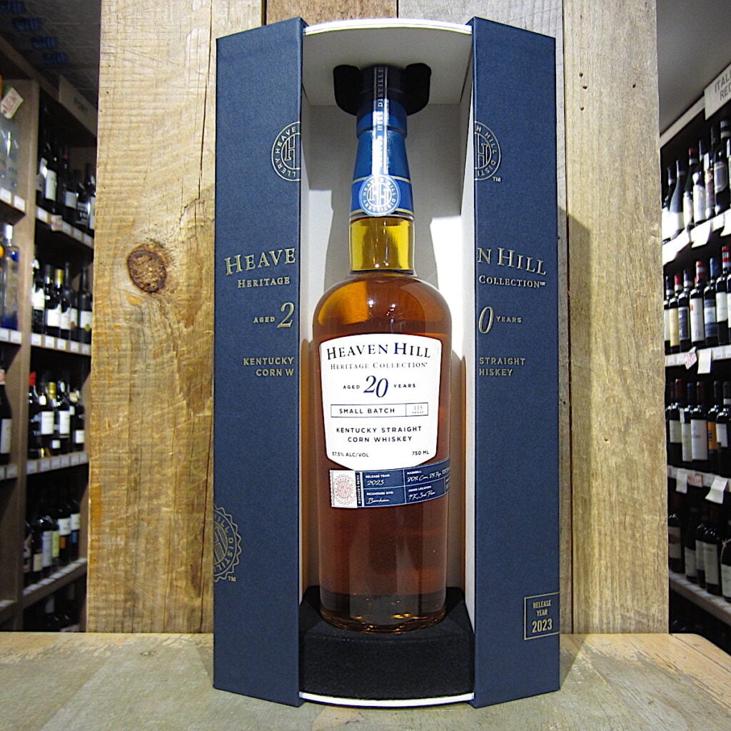 Heaven Hill Heritage Collection 20 Year Old Bourbon Whiskey box Heaven Hill Heritage Collection 20 Year Old Bourbon Whiskey box