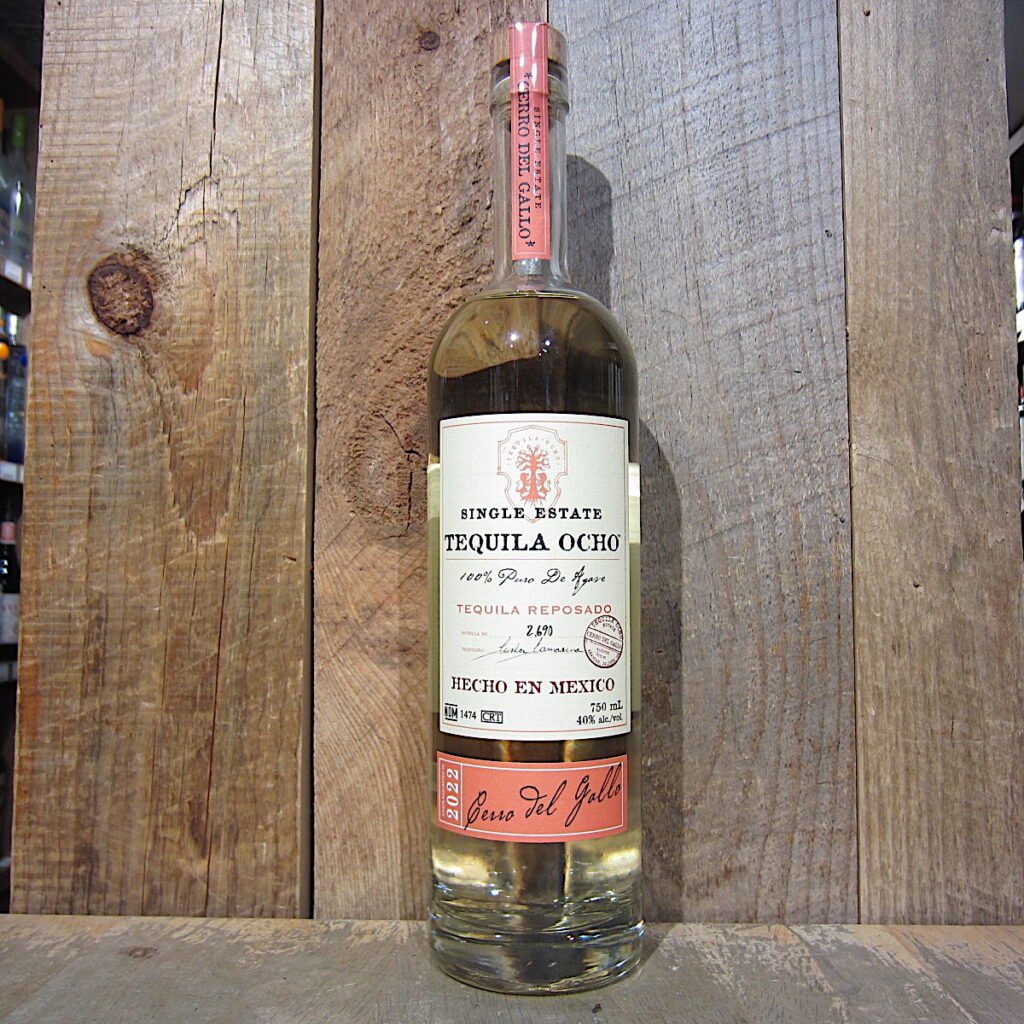 Tequila Ocho Reposado Single Estate 750ml Oak and Barrel