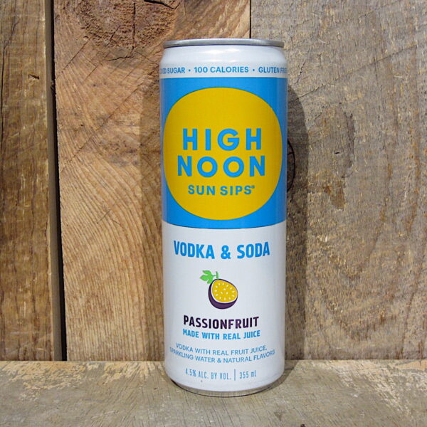 High Noon Vodka and Soda Passionfruit