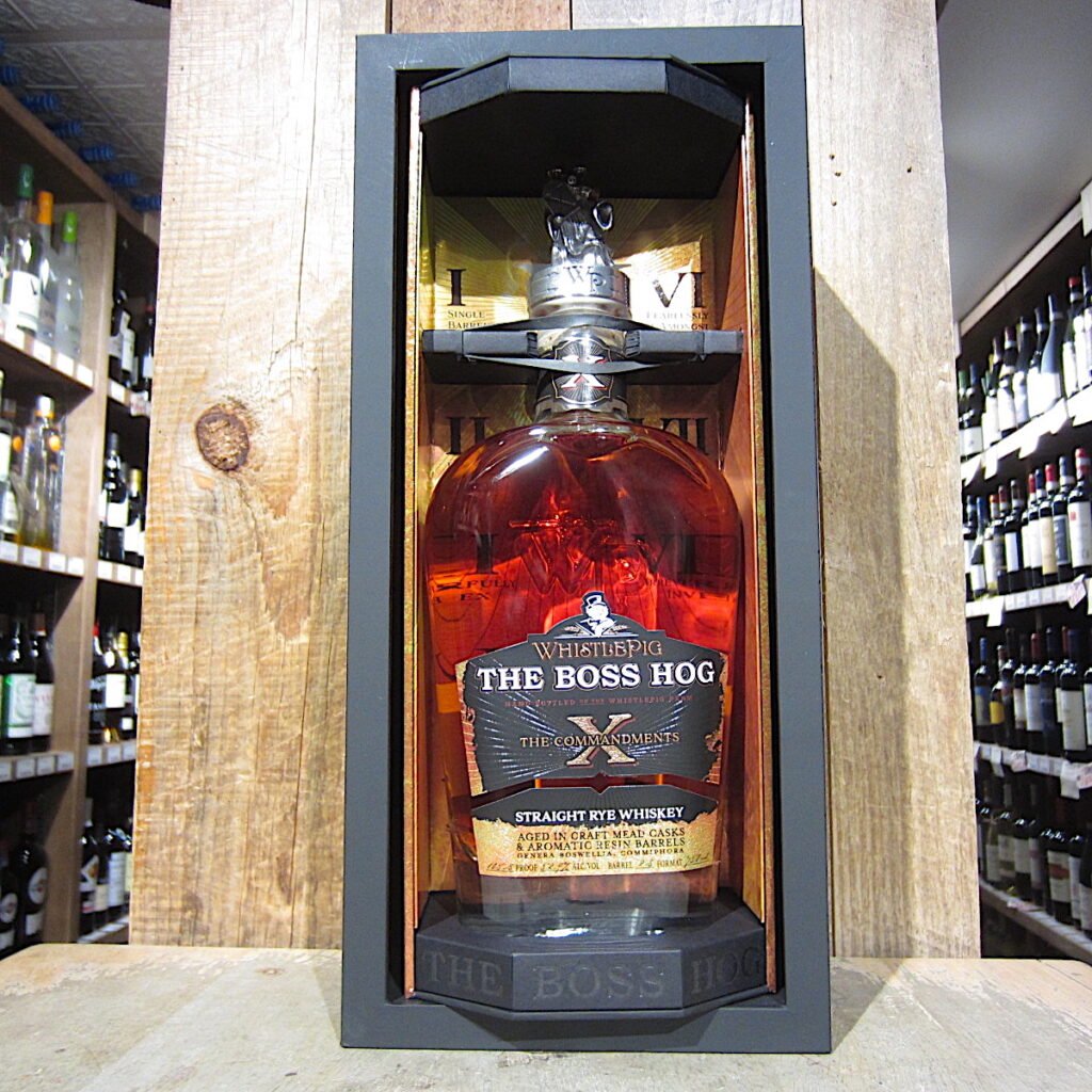WhistlePig The Boss Hog X The Commandments Single Barrel Rye