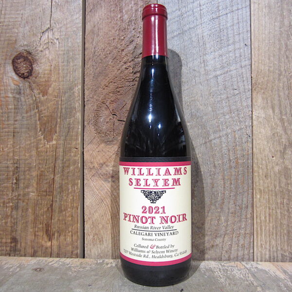 Williams Selyem Calegari Vineyard Pinot Noir