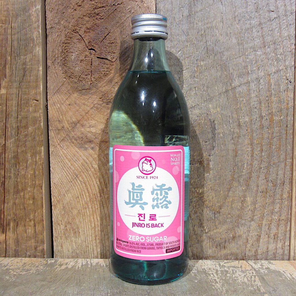 Jinro Is Back Soju Zero Sugar