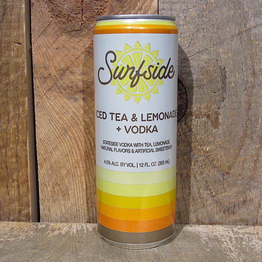 Surfside Iced Tea Lemonade Vodka Single Can 355ml