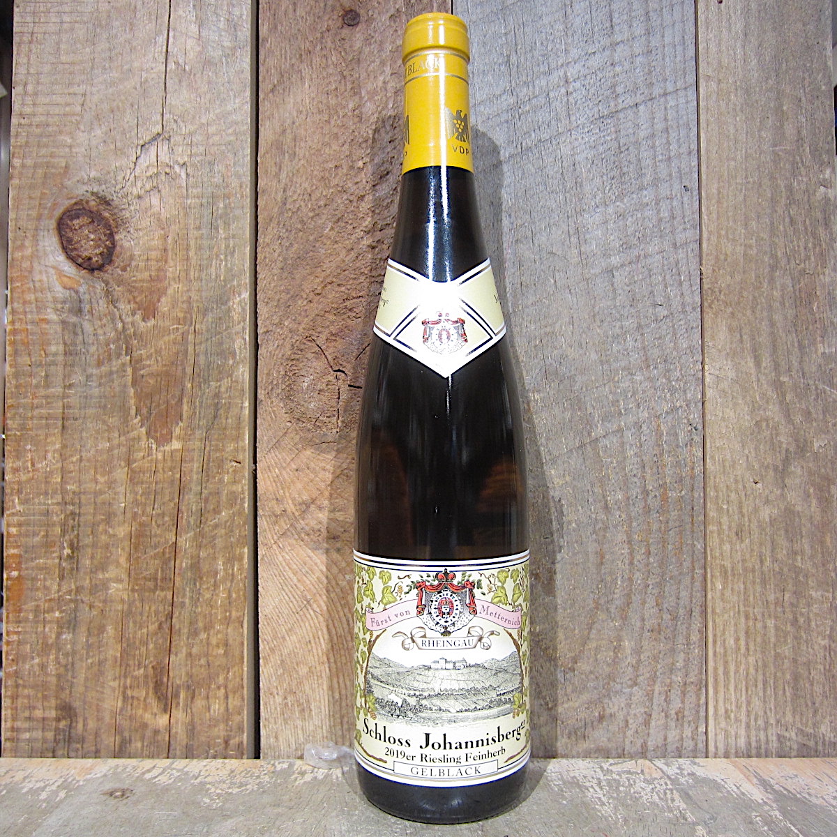 Schloss Johannisberg Riesling Feinherb Gelblack 2019 750ml - Oak
