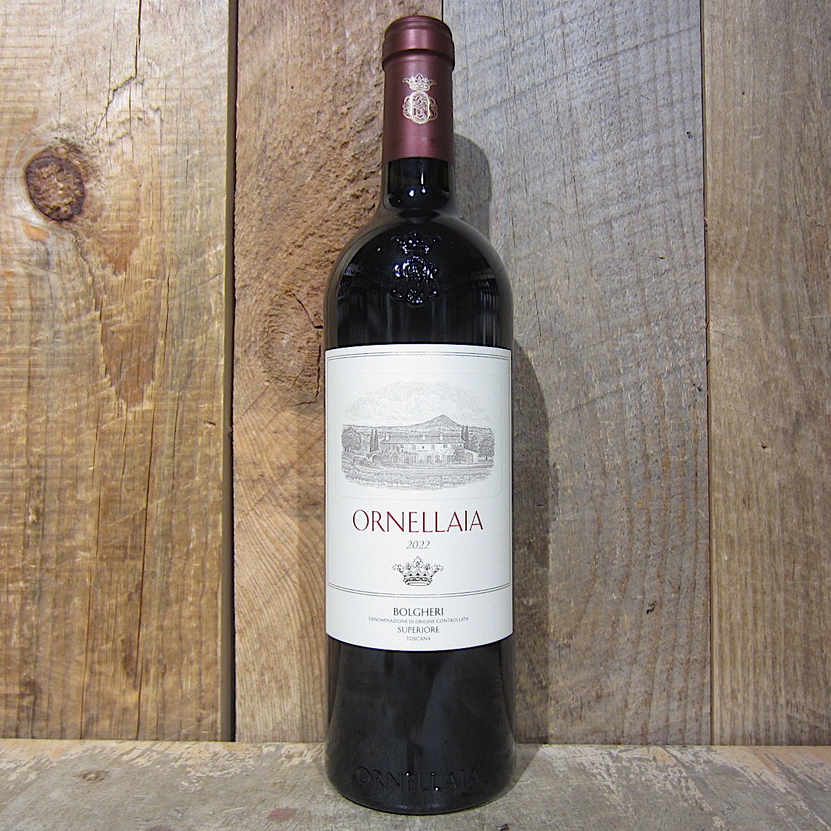 Ornellaia Bolgheri Superiore Rosso 2022 750ml - Oak and Barrel