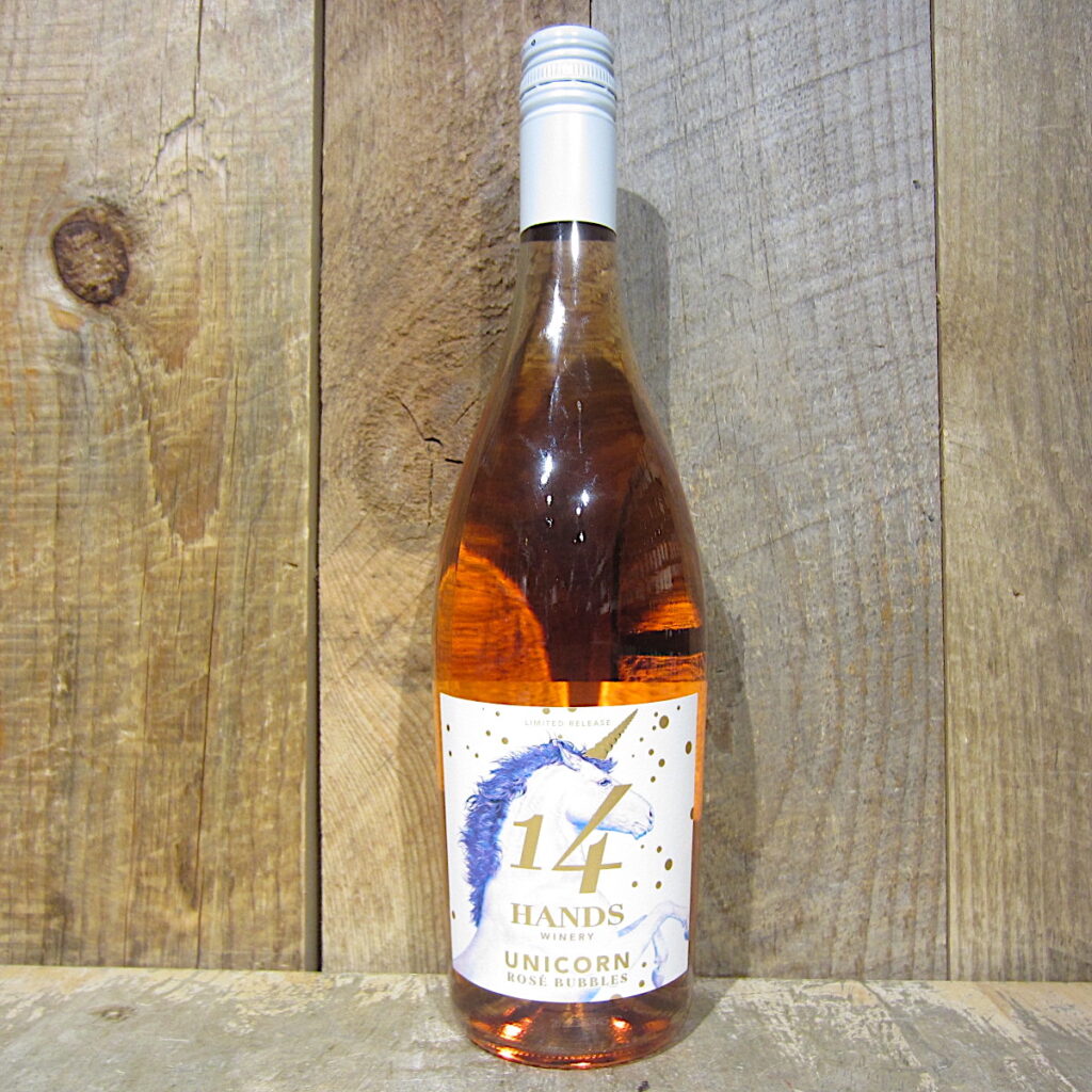 14 Hands Unicorn Rose Bubbles