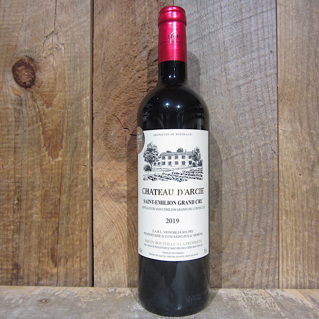 Chateau dArcie St Emilion Grand Cru