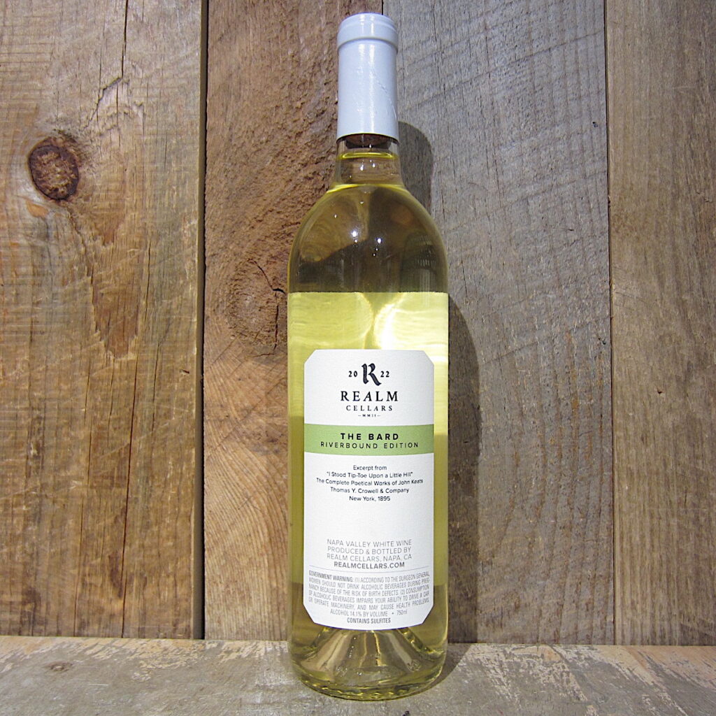 Realm Cellar The Bard Riverbound Sauvignon Blanc