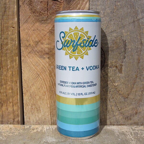 Surfside Green Tea Vodka can