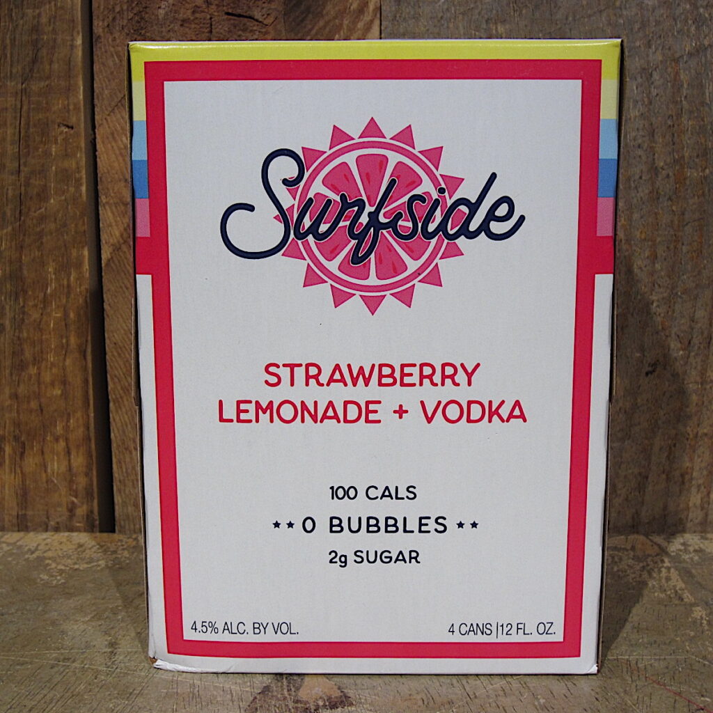 Surfside Strawberry Lemonade Vodka pack