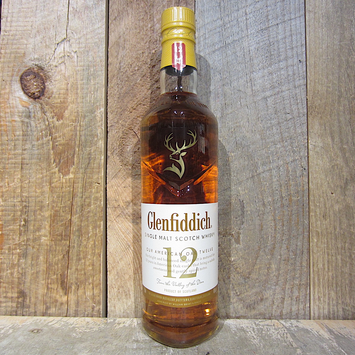 Glenfiddich Kosher Our American Oak 12 Year 750ml - Oak and Barrel