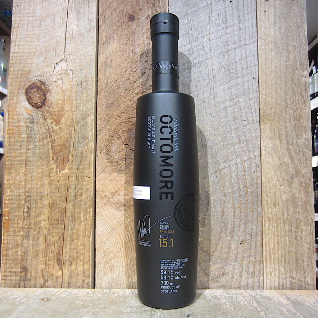 Bruichladdich Octomore 15.1 Edition 118.2 proof