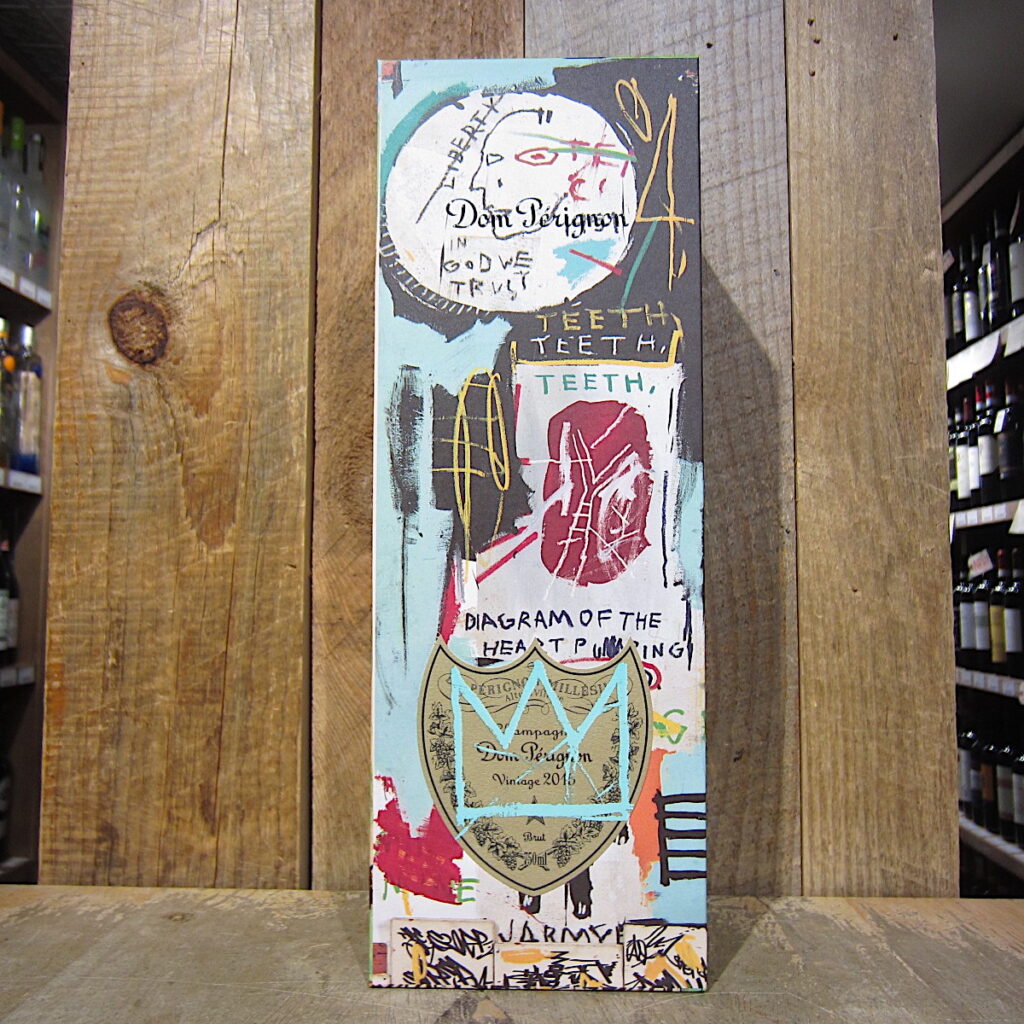 Dom Perignon Jean Michel Basquiat Edition bue Dom Perignon Jean Michel Basquiat Edition bue