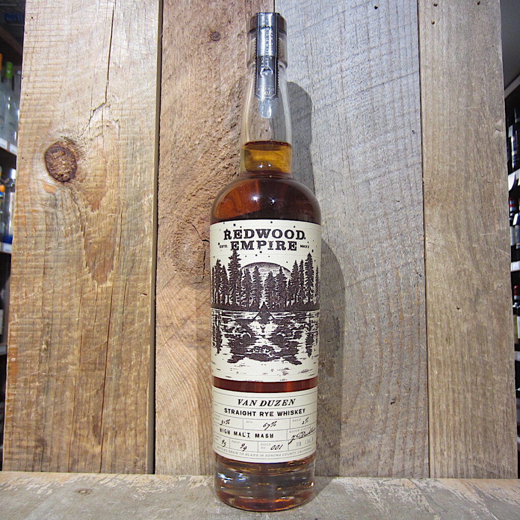 Redwood Empire Van Duzen Straight Rye