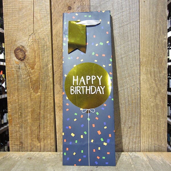 Birthday Confetti Wine Gift Bag