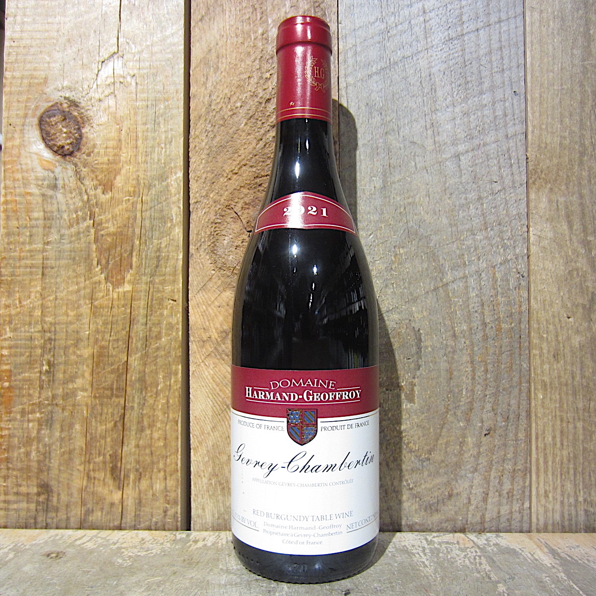 Harmand Geoffroy Gevrey Chambertin 2021 750ml - Oak and Barrel