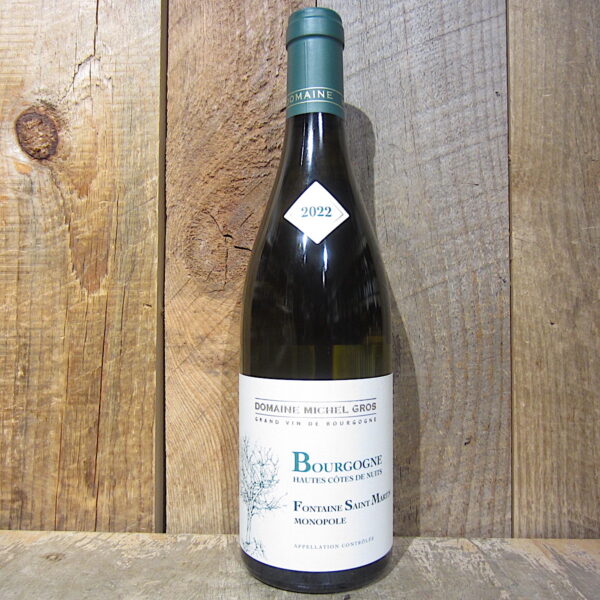Michel Gros Hautes Cotes de Nuits Fontaine St Martin Blanc