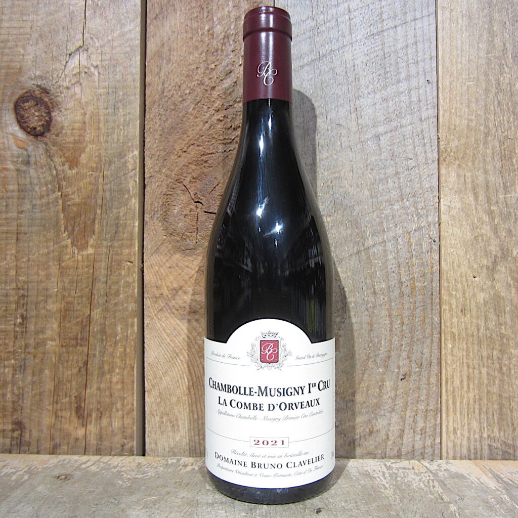 Domaine Bruno Clavelier Chambolle Musigny 1er cru La Combe dOrveaux