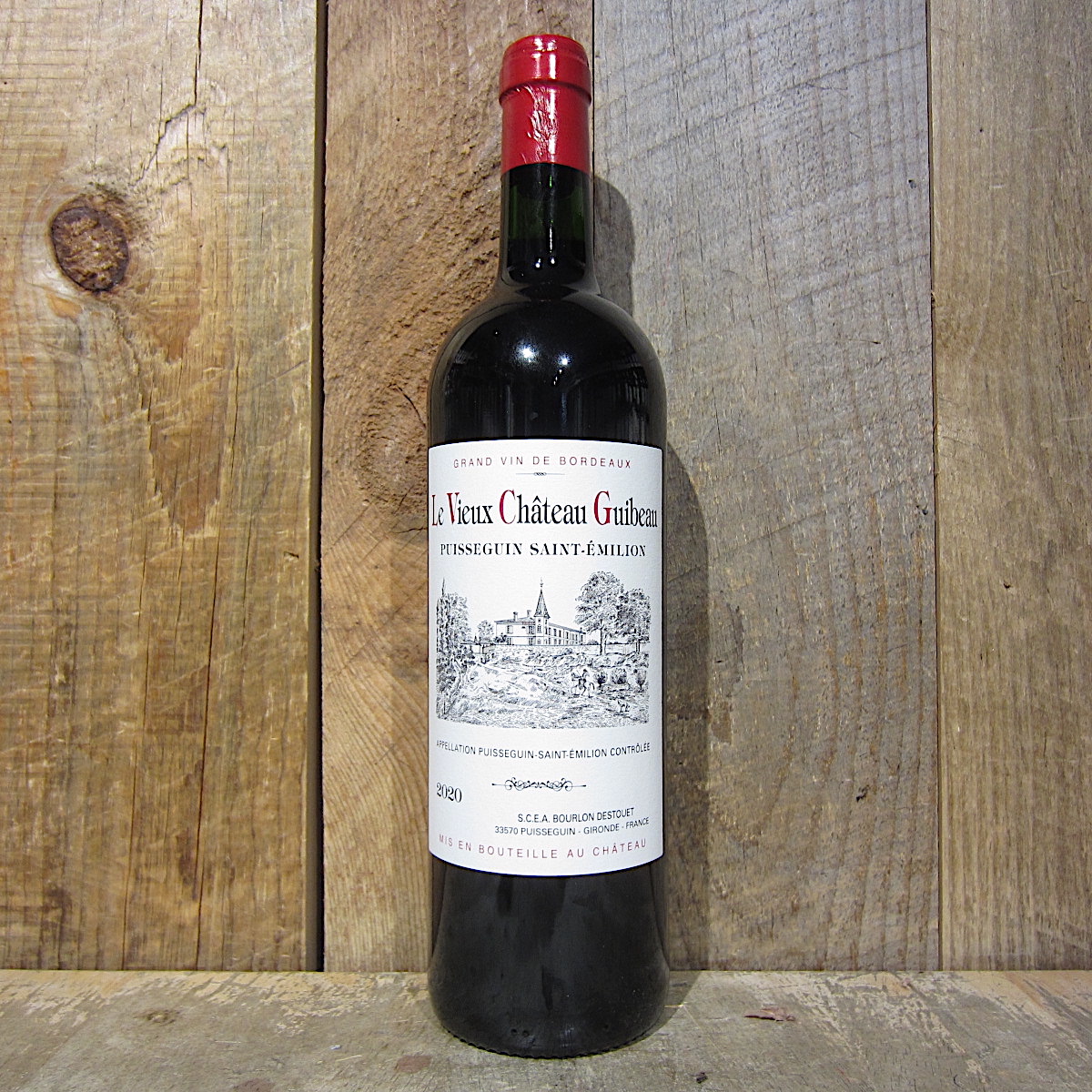 Le Vieux Chateau Guibeau Puisseguin St Emilion 2020 750ml - Oak