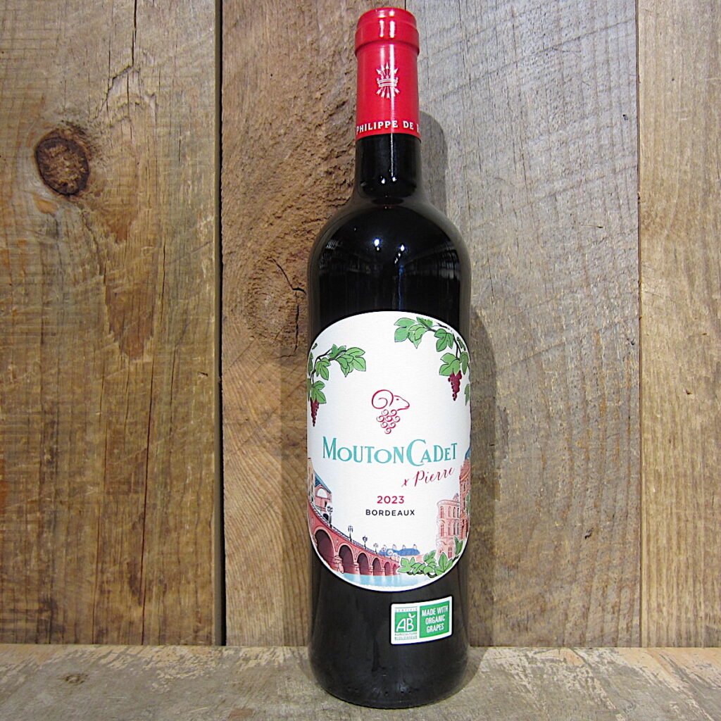 Mouton Cadet Bio Merlot x Pierre 2023 750ml