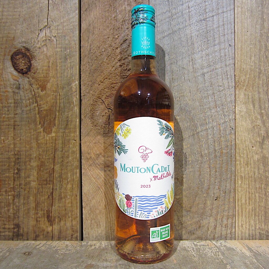 Mouton Cadet Bio Rose x Mathilde 2023 750ml