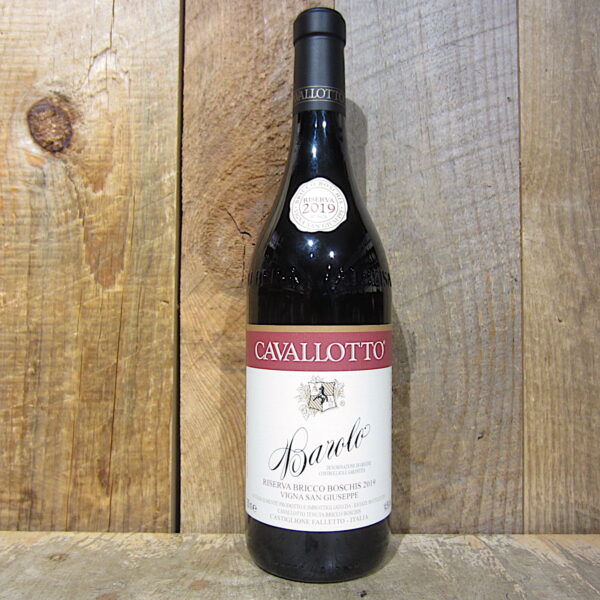 Cavallotto Bricco Boschis Vigna San Giuseppe Barolo Ravera 2019 750ml