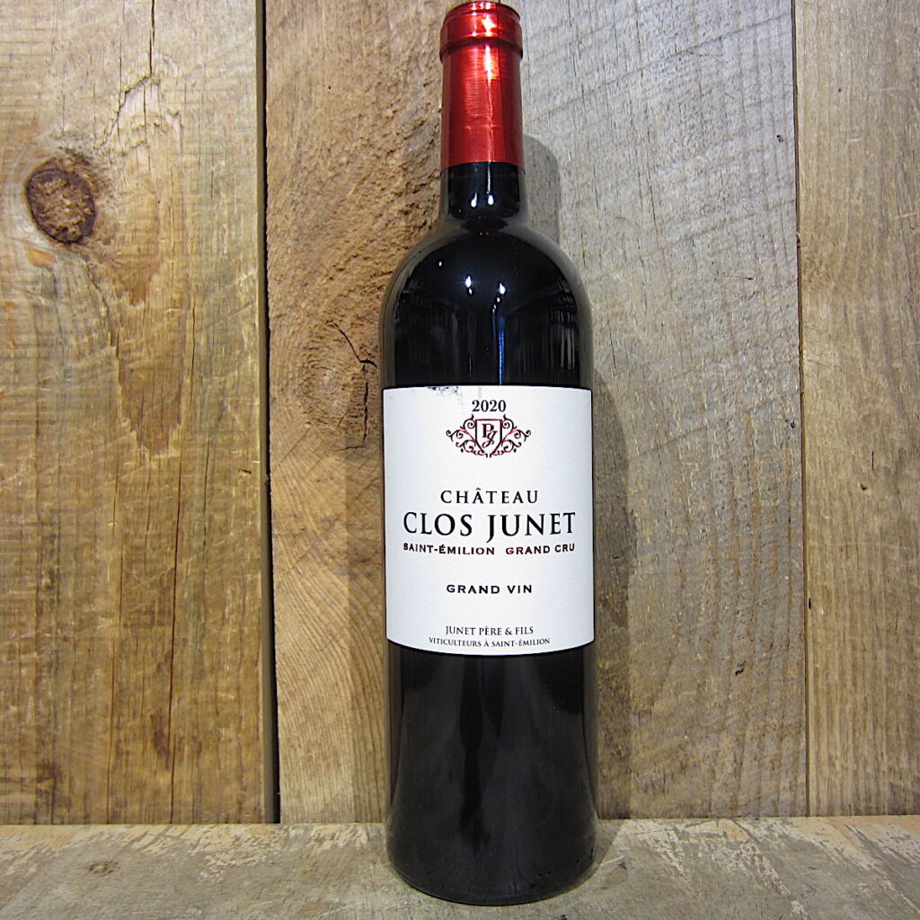 Chateau Clos Junet St Emilion Grand Cru 2020 750ml Chateau Clos Junet St Emilion Grand Cru 2020 750ml