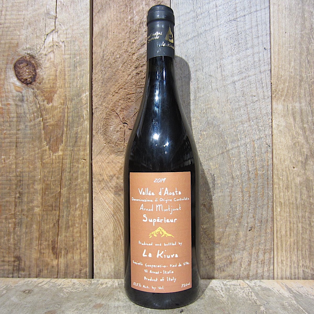 La Kiuva Valle d'Aosta Arnad Montjovet Superior 2019 750ml - Oak