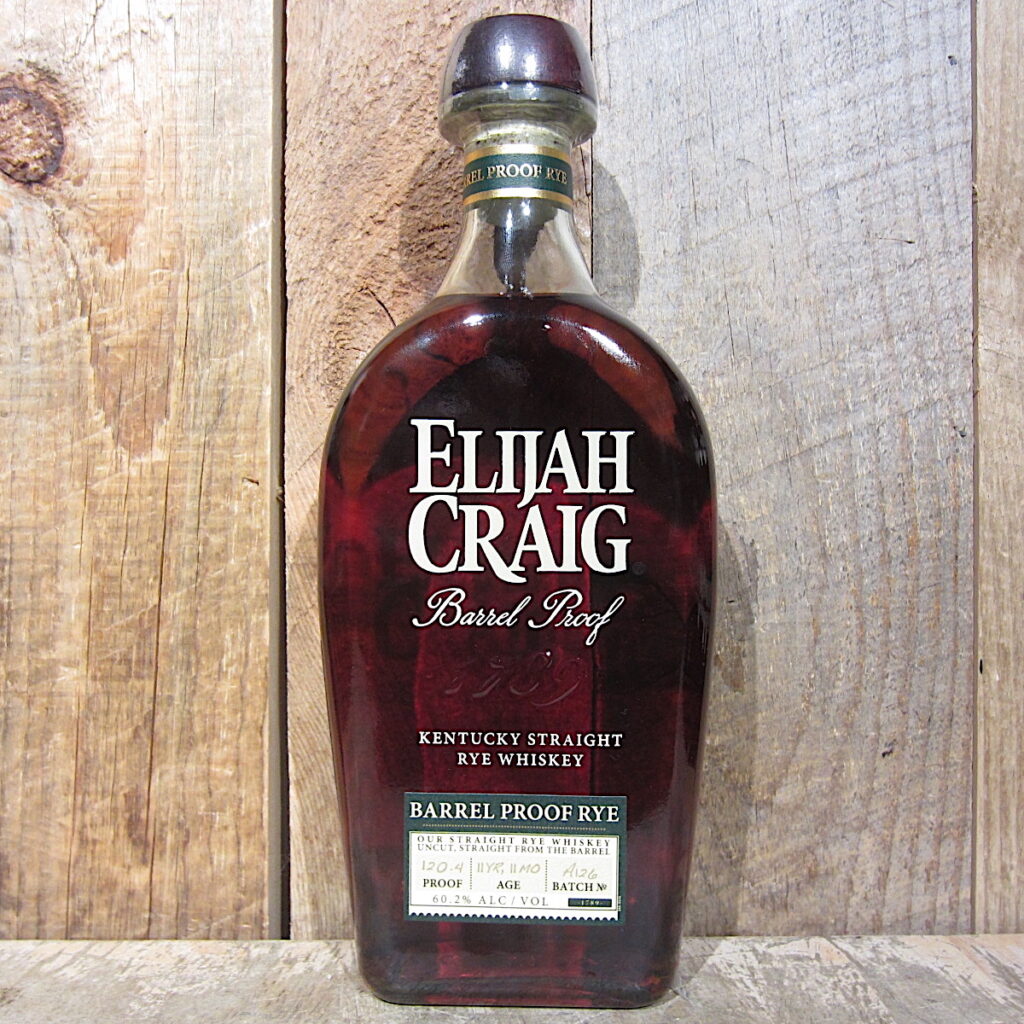 Elijah Craig Rye Barrel Proof