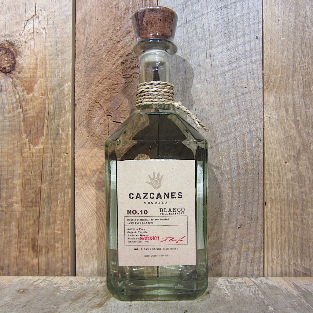 Cazcanes No. 10 Still Strength Blanco tequila